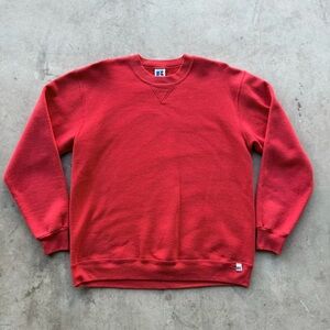 Trendy Russell Athletic Essential Pullover Blank Crewneck Sweatshirt